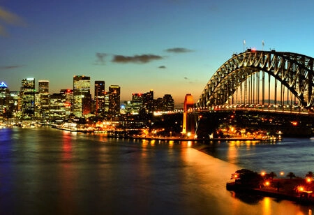 Πίνακας Πανοραμικός SYDNEY HARBOUR - Πολεις και Αρχιτεκτονικη Sticky 5