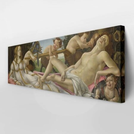 Πίνακας Πανοραμικός VENUS AND MARS BOTICCELLI - Botticelli Sandro Sticky 3