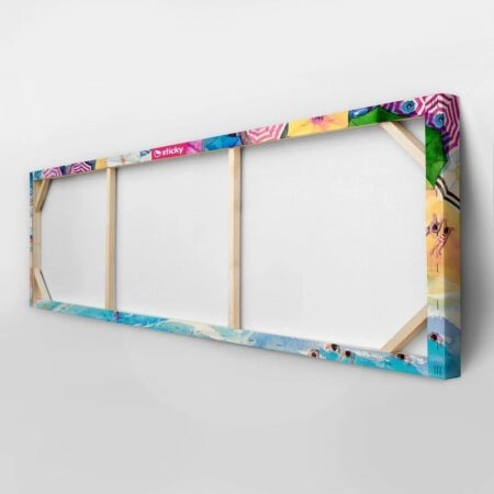 Πίνακας Πανοραμικός BEACH PAINTING - Παραλιες Sticky 4