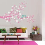 Αυτοκόλλητο τοίχου CHERRY FLOWERS