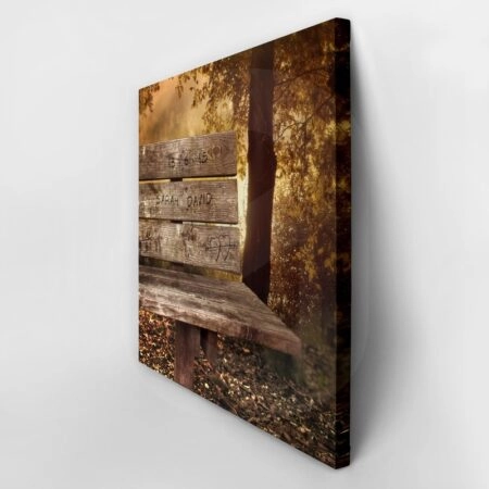 Τετράγωνος Πίνακας WOOD CARVING 3 - Αγαπη - Ερωτας Sticky 3