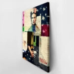 Πίνακας σε καμβά FRIDA LOVE LETTERS