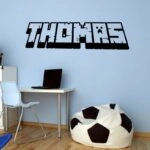 Αυτοκόλλητο τοίχου GAMER NAME 1