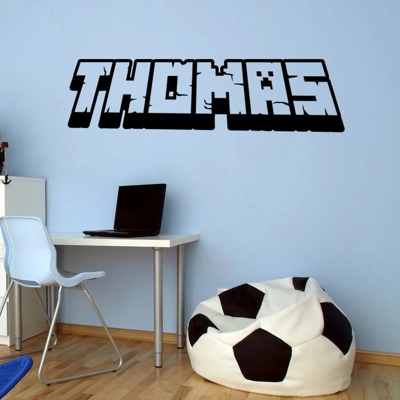 Αυτοκόλλητο τοίχου GAMER NAME 1