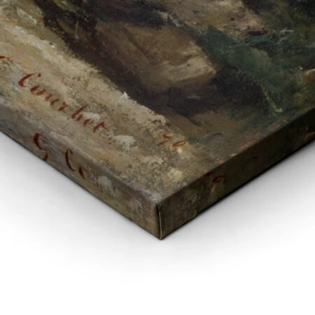 Πινακας σε καμβά GUSTAVE COURBET - MARINE THE WATERSPOUT - Gustave Courbet Sticky 2
