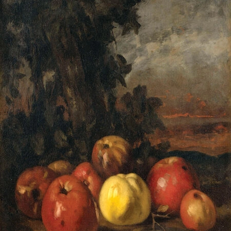 Πινακας σε καμβά GUSTAVE COURBET - STILL LIFE WITH FRUIT - Gustave Courbet Sticky 5