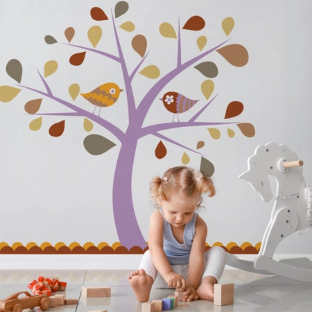 Αυτοκόλλητο τοίχου KIDS TREE5 - Βρεφικα & Παιδικά Sticky 3