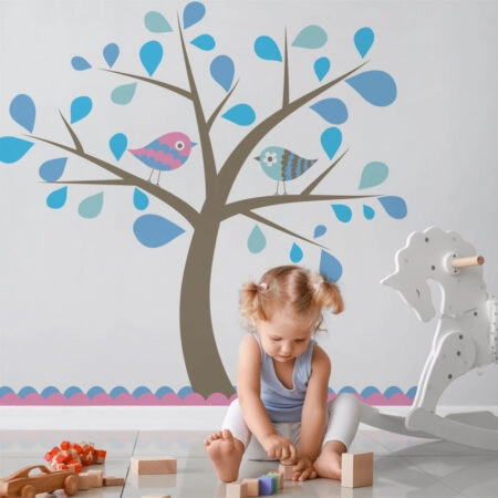Αυτοκόλλητο τοίχου KIDS TREE5 - Βρεφικα & Παιδικά Sticky 4