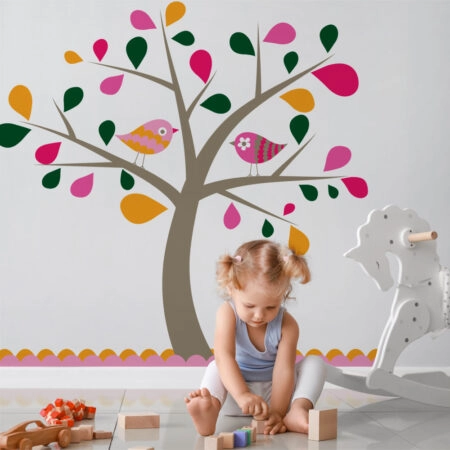 Αυτοκόλλητο τοίχου KIDS TREE5 - Βρεφικα & Παιδικά Sticky 6