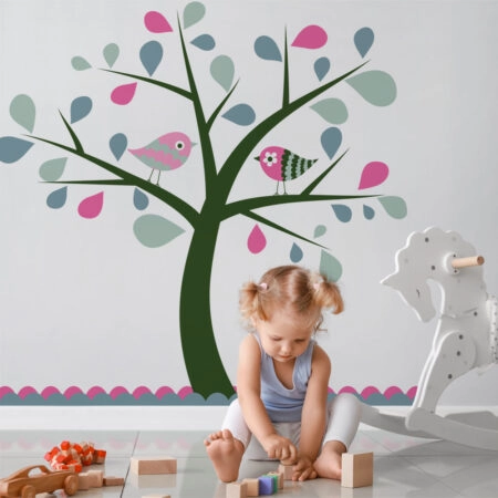 Αυτοκόλλητο τοίχου KIDS TREE5 - Βρεφικα & Παιδικά Sticky 7