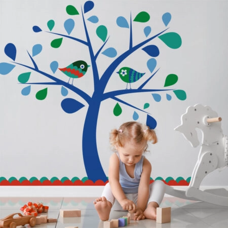 Αυτοκόλλητο τοίχου KIDS TREE5 - Βρεφικα & Παιδικά Sticky 8