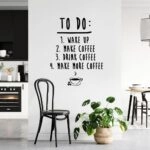Αυτοκόλλητο τοίχου MORE COFFEE
