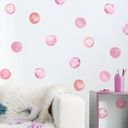 Αυτοκόλλητο τοίχου A LOT OF WATERCOLOR CIRCLES - Mini Sticker sets Sticky 2