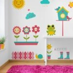 Αυτοκόλλητο τοίχου SPRING DESIGN ELEMENTS
