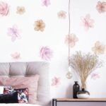 Αυτοκόλλητο τοίχου WATERCOLOR FLOWERS