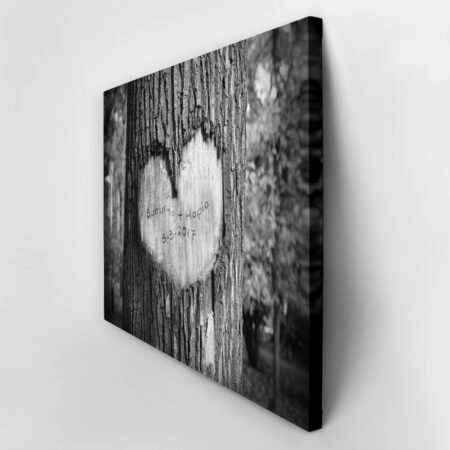 Πίνακας σε καμβά WOOD CARVING - Αγαπη - Ερωτας Sticky 3