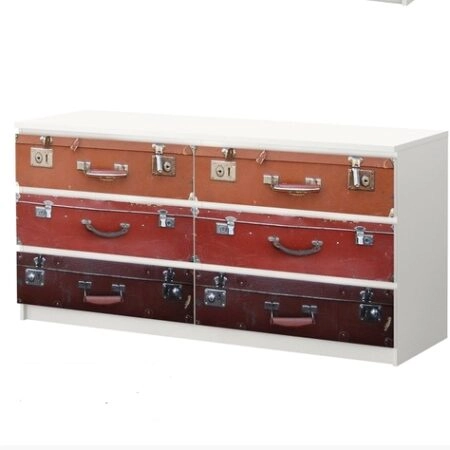 Αυτοκόλλητο Συρταριέρας SUITCASES - Αυτοκολλητα επιπλων Sticky 4