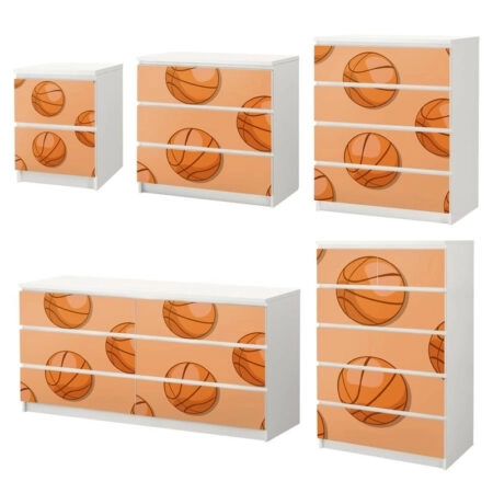 Αυτοκόλλητο Συρταριέρας BASKETBALL