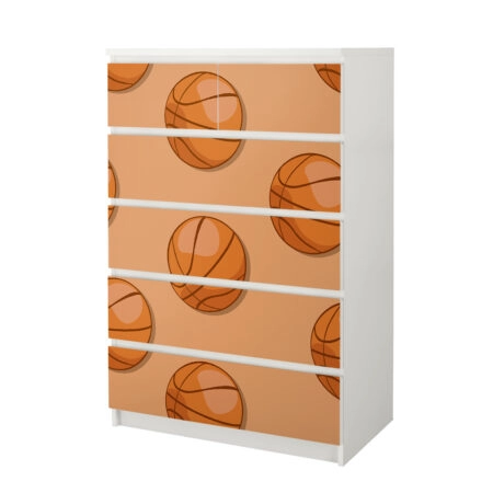 Αυτοκόλλητο Συρταριέρας BASKETBALL - Αυτοκολλητα επιπλων Sticky 4