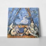 Τετράγωνος Πίνακας CEZANNE - THE BATHERS