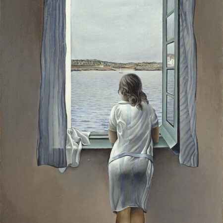 Πίνακας σε καμβά DALI - FIGURE AT THE WINDOW - Salvador Dali Sticky 5