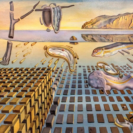 Πίνακας σε καμβά DALI - THE DISINTEGRATION OF THE PERSISTENCE OF MEMORY - Salvador Dali Sticky 5