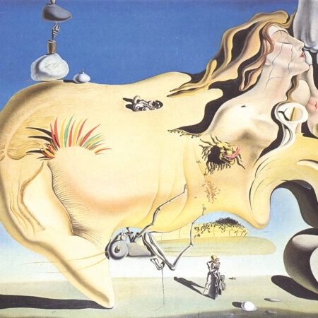 Πίνακας σε καμβά DALI - THE GREAT MASTURBATOR - Salvador Dali Sticky 5