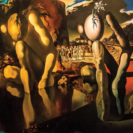 Πίνακας σε καμβά DALI - THE METAMORPHOSIS OF NARCISSUS - Salvador Dali Sticky 5