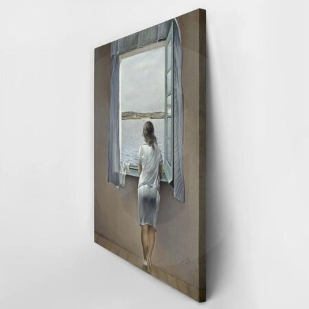 Πίνακας σε καμβά DALI - FIGURE AT THE WINDOW - Salvador Dali Sticky 3