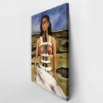 Πίνακας σε καμβά FRIDA BROKEN COLUMN
