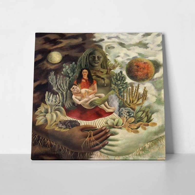 Πίνακας σε καμβά FRIDA KAHLO LOVE EMBRACE
