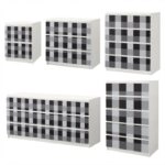 Αυτοκόλλητο Συρταριέρας GREY CHECKER