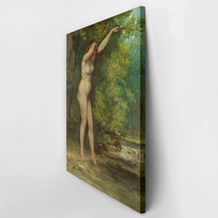 Πινακας Σε Καμβά GUSTAVE COURBET – THE YOUNG BATHER - Gustave Courbet Sticky 4