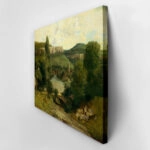 Πινακας Σε Καμβά GUSTAVE COURBET – VIEW OF ORNANS
