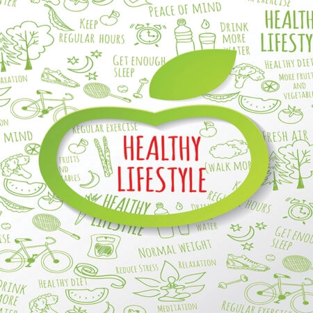 Πινακας σε καμβά HEALTHY LIFESTYLE - Επιστημη και Υγεια Sticky 4