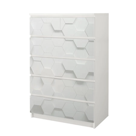 Αυτοκόλλητο Συρταριέρας HEXAGONAL PARAMETRIC - Αυτοκολλητα επιπλων Sticky 4