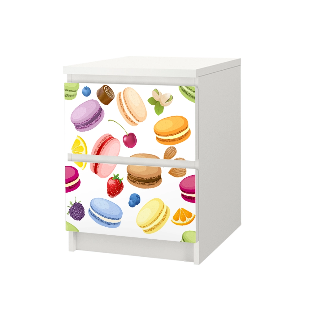 Αυτοκόλλητο Συρταριέρας MACARONS