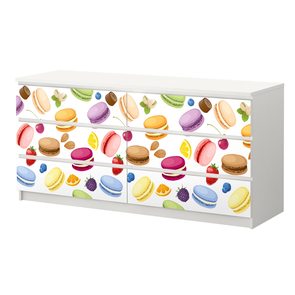 Αυτοκόλλητο Συρταριέρας MACARONS