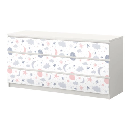 Αυτοκόλλητο Συρταριέρας NURSERY PATTERN - Αυτοκολλητα επιπλων Sticky 5