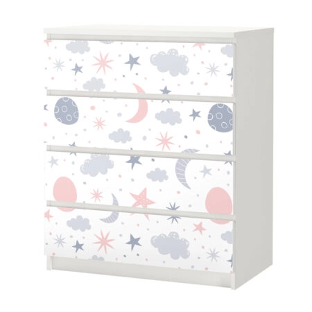 Αυτοκόλλητο Συρταριέρας NURSERY PATTERN - Αυτοκολλητα επιπλων Sticky 3