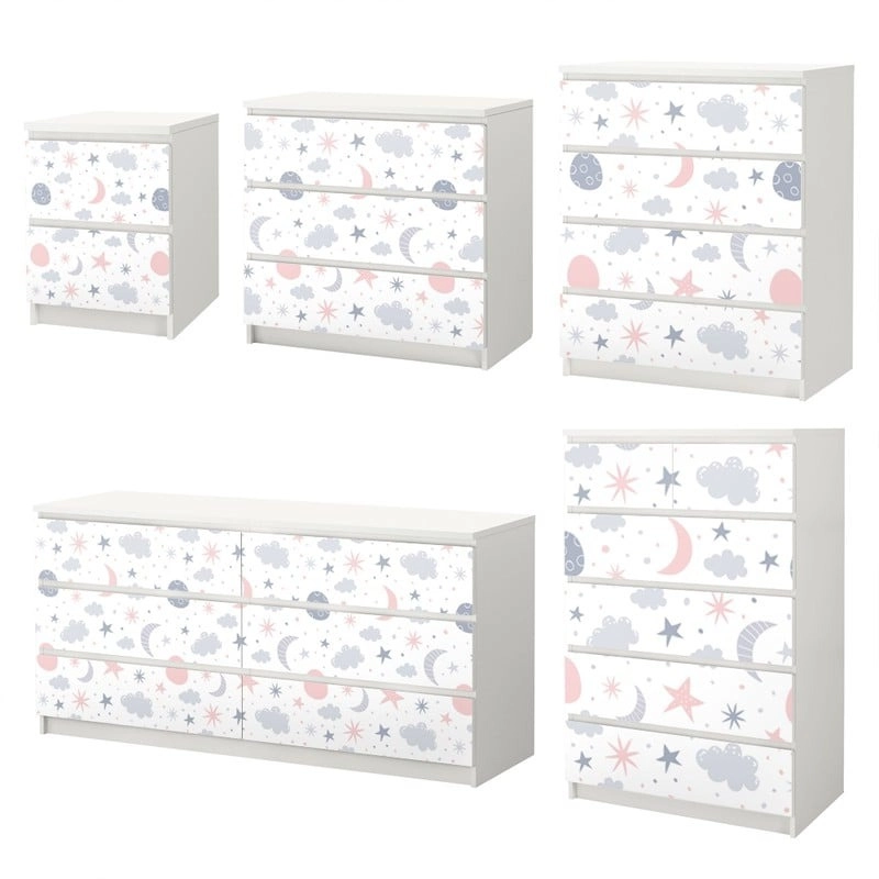 Αυτοκόλλητο Συρταριέρας NURSERY PATTERN