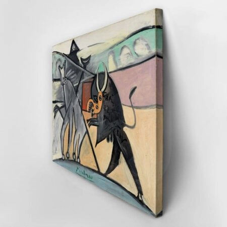 Πίνακας σε καμβά PICASSO - BULLFIGHT - Pablo Picasso Sticky 3