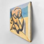 Πίνακας σε καμβά PICASSO - FIGURES AT THE SEASIDE