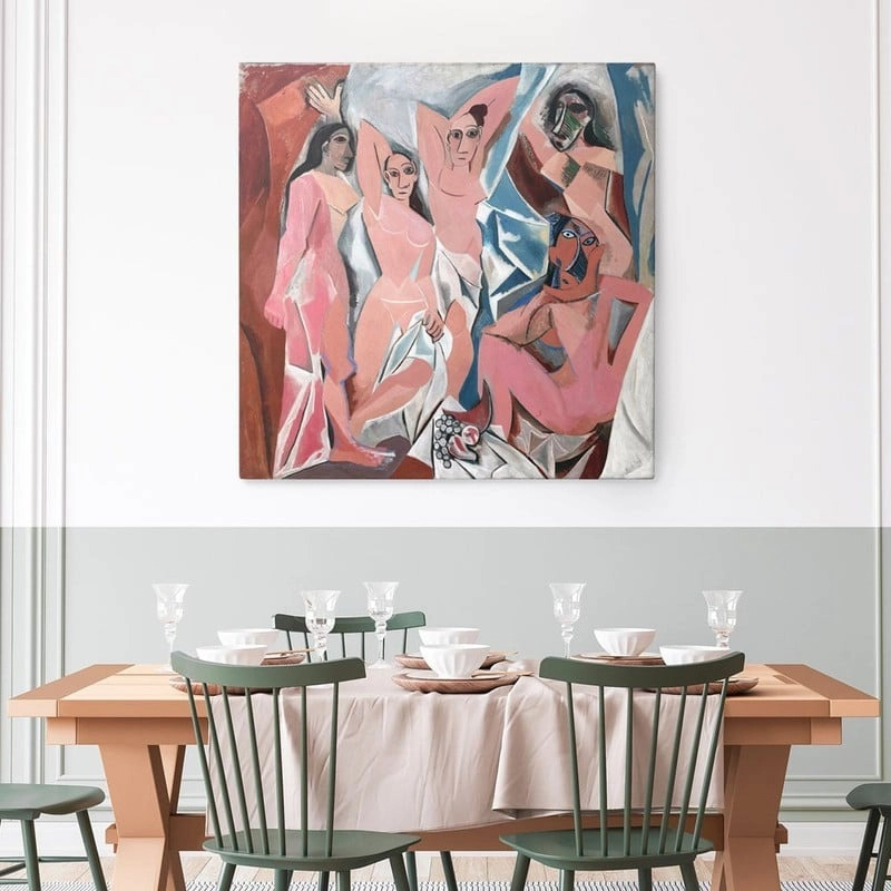 Πίνακας σε καμβά PICASSO - GIRLS OF AVIGNON