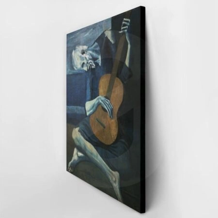 Πίνακας σε καμβά PICASSO - OLD GUITARIST - Pablo Picasso Sticky 3