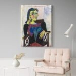Πίνακας σε καμβά PICASSO - PORTRAIT OF DORA MAAR