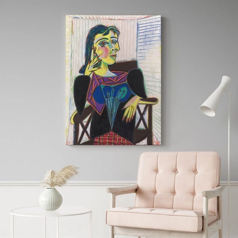 Πίνακας σε καμβά PICASSO - PORTRAIT OF DORA MAAR