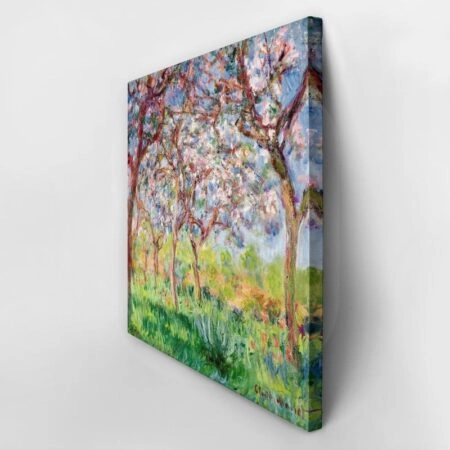 Τετράγωνος Πίνακας MONET - PRINTEMPS A GIVERNY - Monet Claude Sticky 3