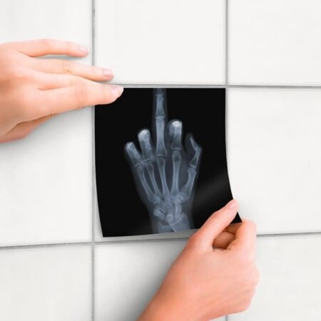 Αυτοκόλλητο Πλακάκι X-RAY