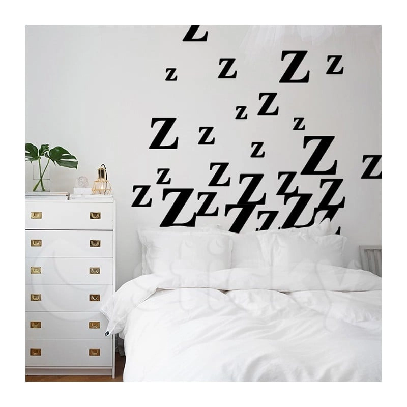 Αυτοκόλλητο τοίχου Zzz